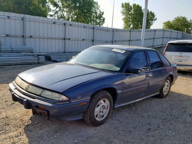 1G2WJ52M9RF240490 - 1994 PONTIAC GRAND PRIX BLUE photo 2