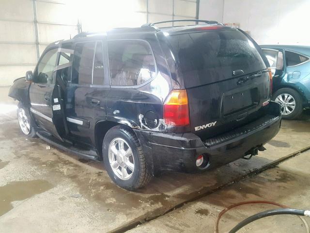 1GKDT13S442309240 - 2004 GMC ENVOY BLACK photo 3