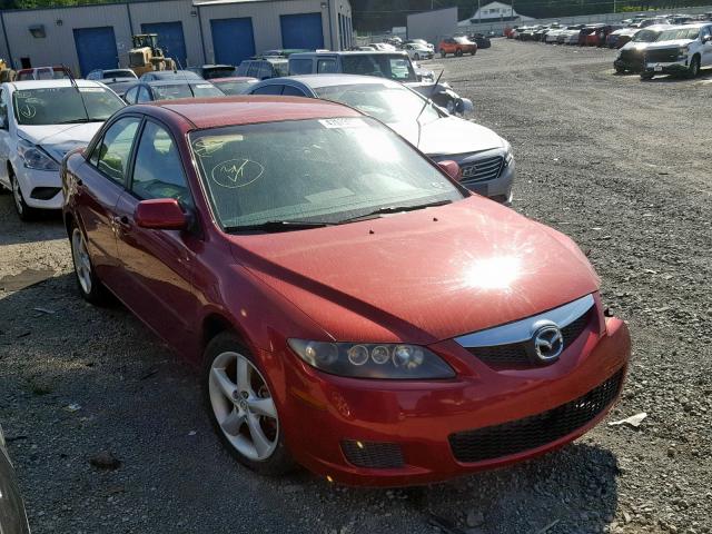 1YVHP80D665M51259 - 2006 MAZDA 6 S RED photo 1