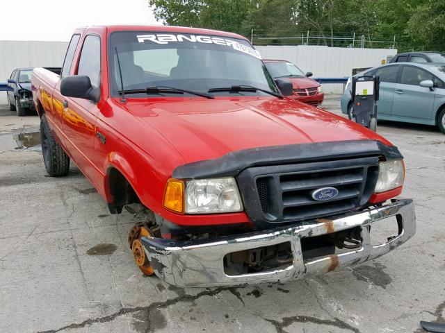 1FTZR15E54PA96437 - 2004 FORD RANGER SUP RED photo 1