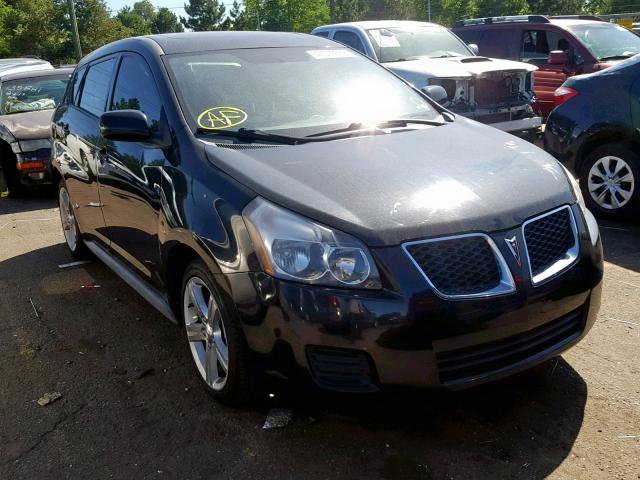 5Y2SP67029Z417111 - 2009 PONTIAC VIBE BLACK photo 1