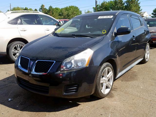 5Y2SP67029Z417111 - 2009 PONTIAC VIBE BLACK photo 2