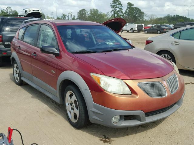 5Y2SL65876Z433501 - 2006 PONTIAC VIBE RED photo 1