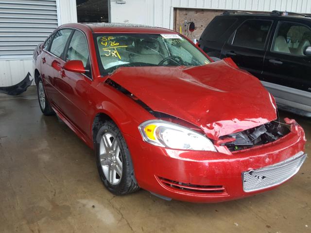 2G1WB5E32E1166500 - 2014 CHEVROLET IMPALA LIM RED photo 1