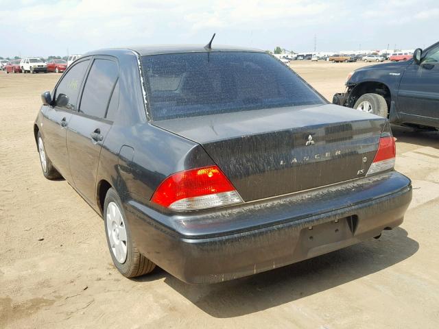 JA3AJ26E93U004205 - 2003 MITSUBISHI LANCER ES GRAY photo 3