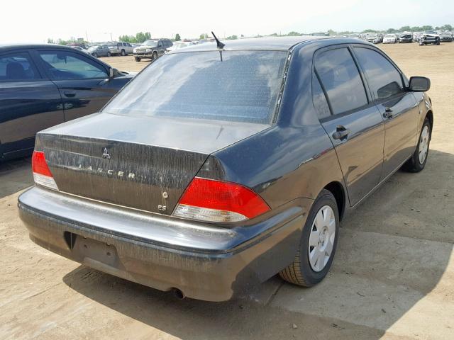 JA3AJ26E93U004205 - 2003 MITSUBISHI LANCER ES GRAY photo 4