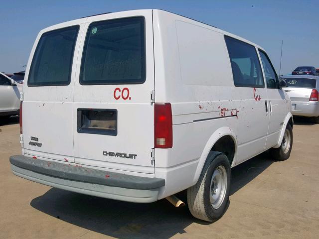 1GCDM19W2YB166877 - 2000 CHEVROLET ASTRO WHITE photo 4