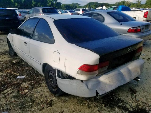 1HGEJ6124XL011647 - 1999 HONDA CIVIC DX WHITE photo 3