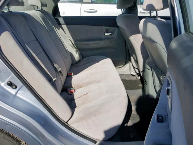 KNAFE121275425463 - 2007 KIA SPECTRA EX BLUE photo 6