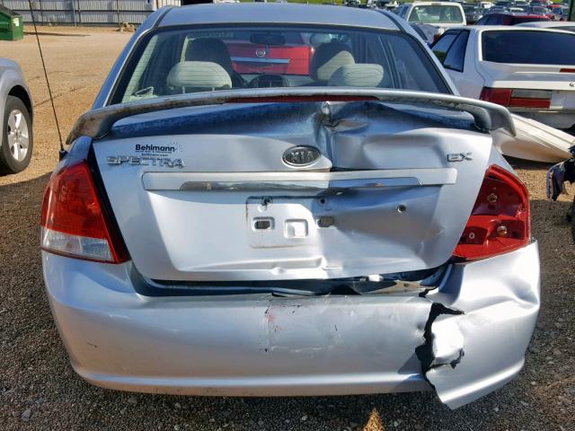 KNAFE121275425463 - 2007 KIA SPECTRA EX BLUE photo 9