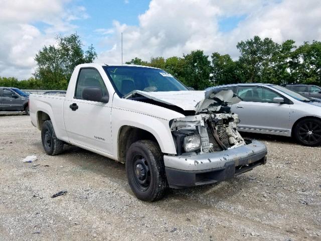 1GCCS148X48201604 - 2004 CHEVROLET COLORADO WHITE photo 1