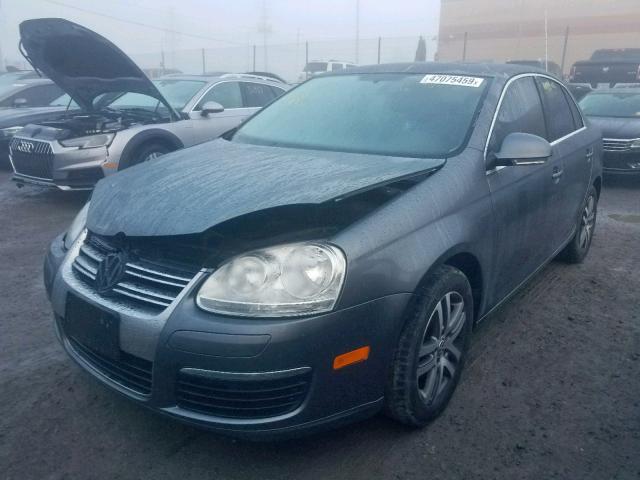 3VWDF31K76M818023 - 2006 VOLKSWAGEN JETTA 2.5L GRAY photo 2