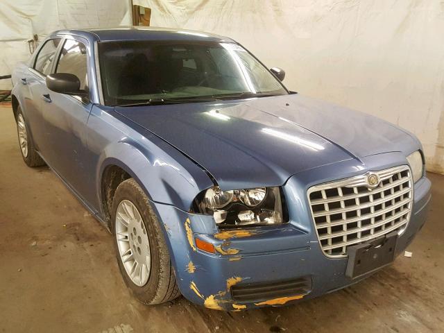 2C3KA43R37H788404 - 2007 CHRYSLER 300 BLUE photo 1