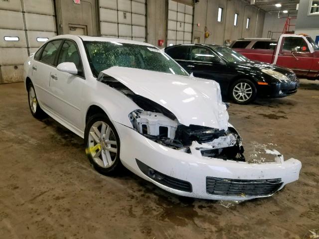 2G1WC5EM8B1243727 - 2011 CHEVROLET IMPALA LTZ WHITE photo 1