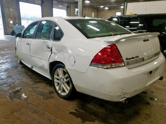 2G1WC5EM8B1243727 - 2011 CHEVROLET IMPALA LTZ WHITE photo 3