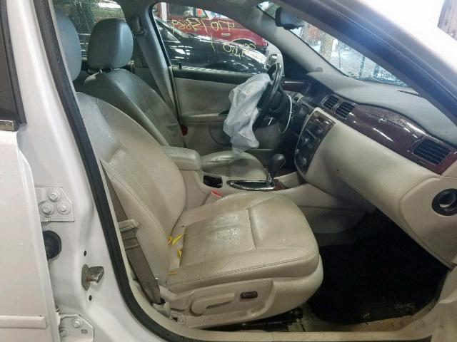 2G1WC5EM8B1243727 - 2011 CHEVROLET IMPALA LTZ WHITE photo 5