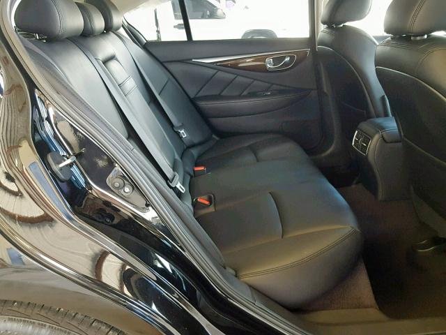 JN1EV7AP0KM515056 - 2019 INFINITI Q50 LUXE BLACK photo 6