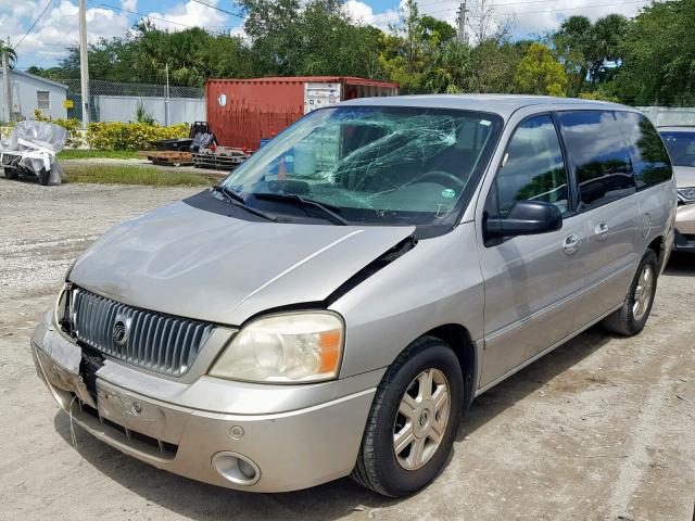 2MRZA20264BJ10179 - 2004 MERCURY MONTEREY SILVER photo 2