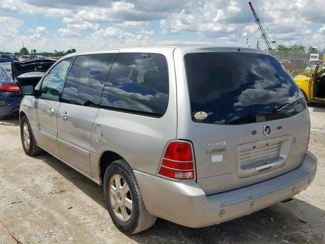 2MRZA20264BJ10179 - 2004 MERCURY MONTEREY SILVER photo 3