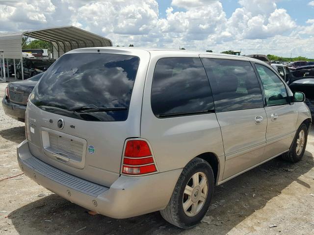 2MRZA20264BJ10179 - 2004 MERCURY MONTEREY SILVER photo 4