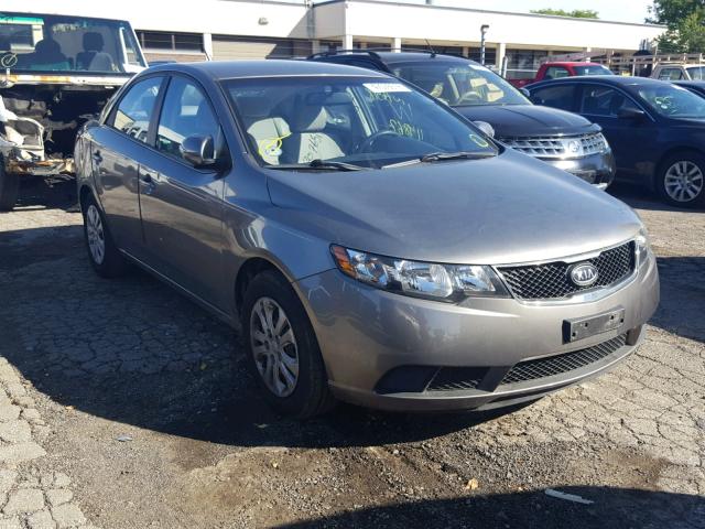 KNAFU4A29A5818446 - 2010 KIA FORTE EX GRAY photo 1