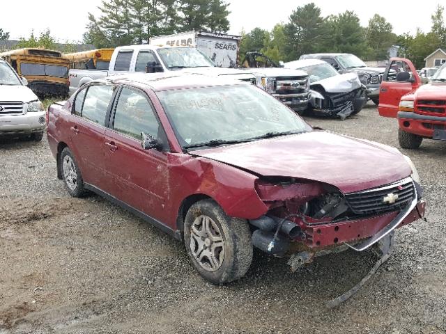 1G1ZS51FX6F298881 - 2006 CHEVROLET MALIBU LS 红色 照片 1