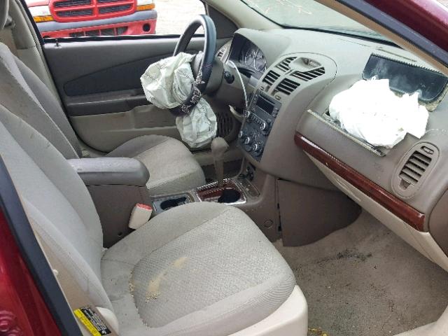 1G1ZS51FX6F298881 - 2006 CHEVROLET MALIBU LS 红色 照片 5