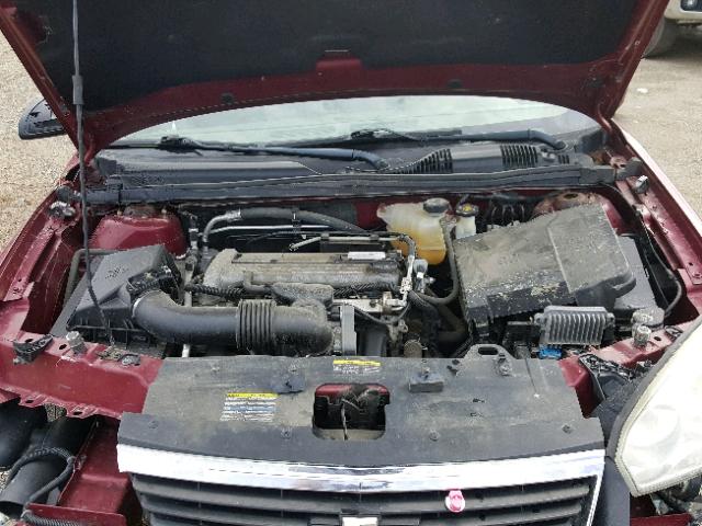 1G1ZS51FX6F298881 - 2006 CHEVROLET MALIBU LS 红色 照片 7