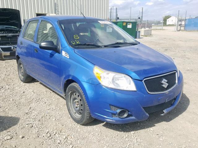 KL5TJ66EX9B684580 - 2009 SUZUKI SWIFT BLUE photo 1