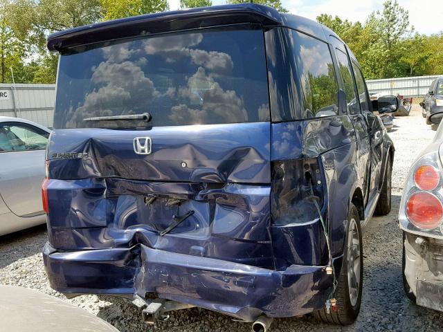 5J6YH18908L016482 - 2008 HONDA ELEMENT SC BLUE photo 4