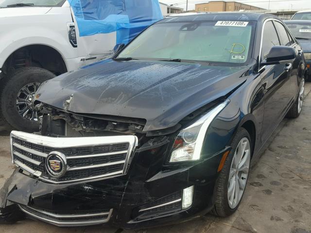 1G6AJ5SX8D0175596 - 2013 CADILLAC ATS PERFOR BLACK photo 2