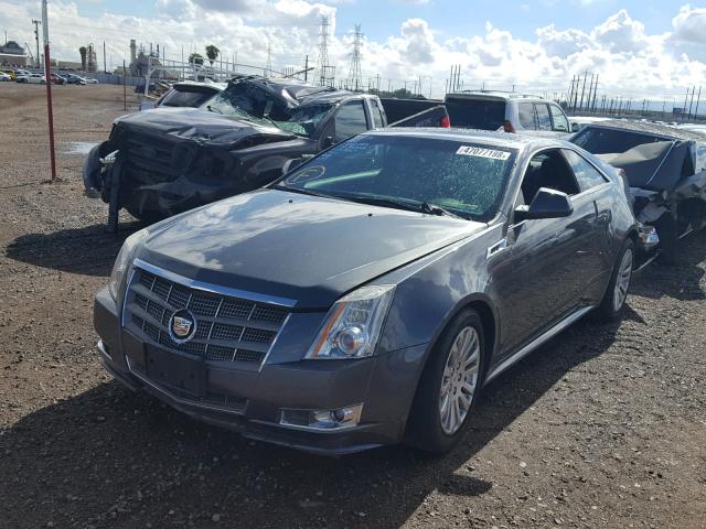 1G6DP1ED4B0159947 - 2011 CADILLAC CTS PREMIU GRAY photo 2