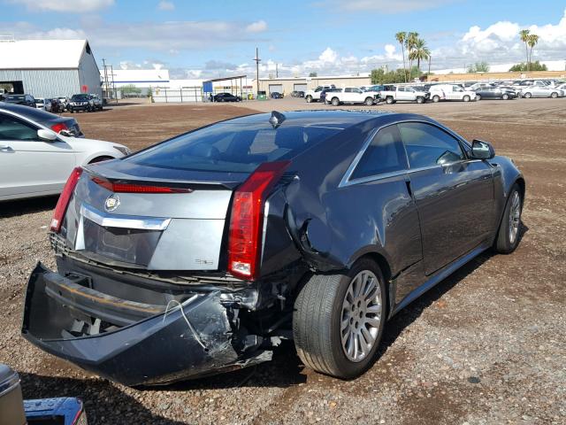 1G6DP1ED4B0159947 - 2011 CADILLAC CTS PREMIU GRAY photo 4