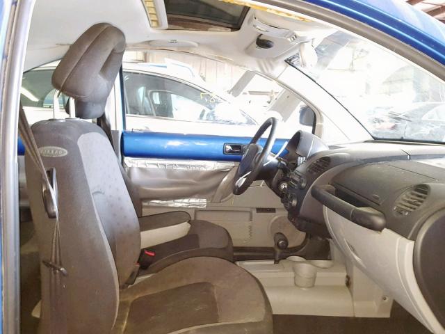 3VWCD21C6YM475440 - 2000 VOLKSWAGEN NEW BEETLE ლურჯი ფოტო 5