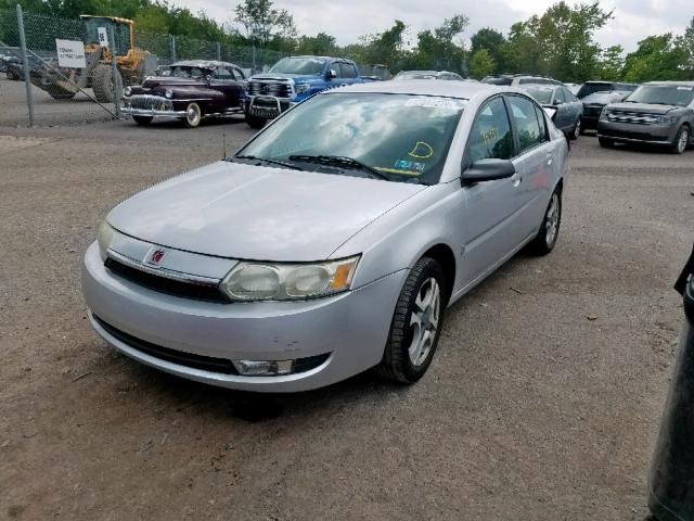 1G8AL54FX4Z225643 - 2004 SATURN ION LEVEL SILVER photo 2