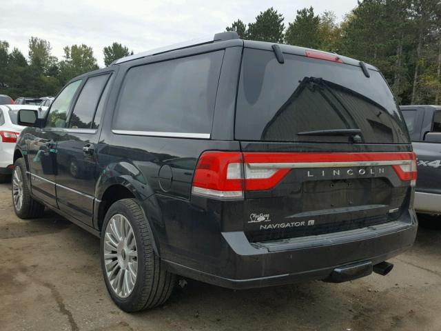 5LMJJ3JT5FEJ14169 - 2015 LINCOLN NAVIGATOR 黑色 照片 3