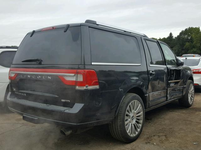5LMJJ3JT5FEJ14169 - 2015 LINCOLN NAVIGATOR 黑色 照片 4