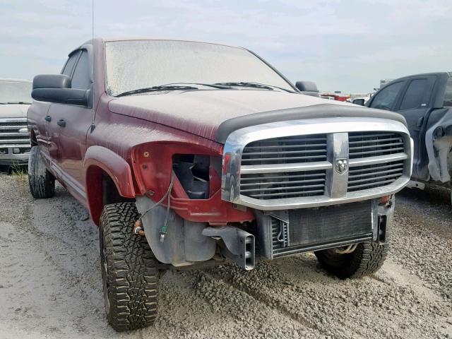 3D7KS28A37G792667 - 2007 DODGE RAM 2500 S Կարմիր լուսանկար 1