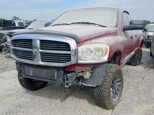 3D7KS28A37G792667 - 2007 DODGE RAM 2500 S Կարմիր լուսանկար 2