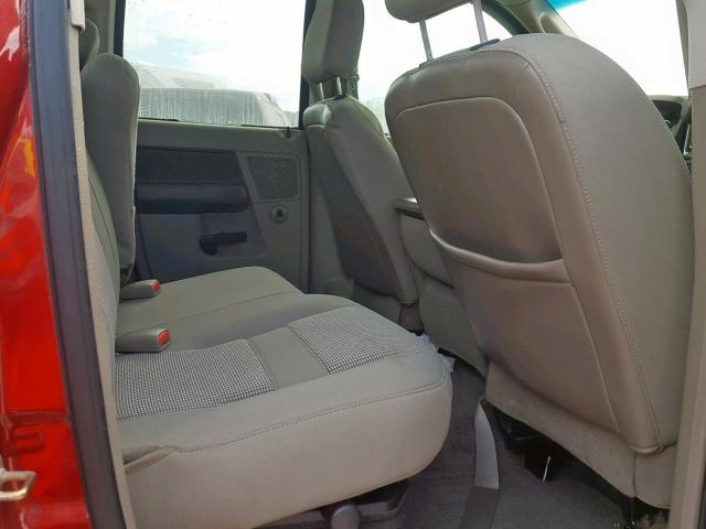 3D7KS28A37G792667 - 2007 DODGE RAM 2500 S Կարմիր լուսանկար 6