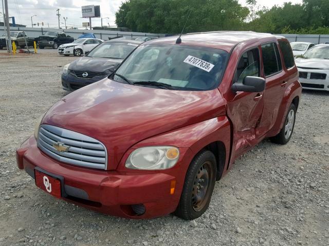 3GNCA13D88S711813 - 2008 CHEVROLET HHR LS MAROON photo 2