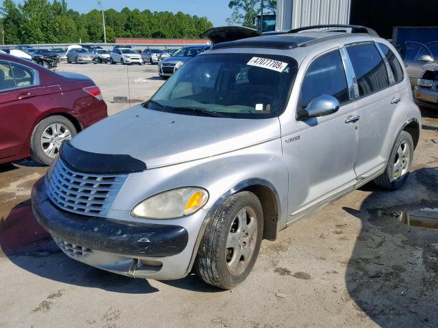 3C8FY68B22T301417 - 2002 CHRYSLER PT CRUISER SILVER photo 2