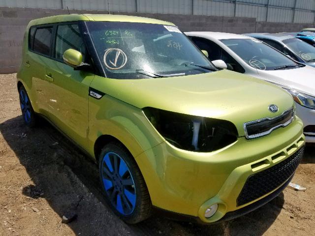 KNDJX3A53F7778725 - 2015 KIA SOUL ! Yaşıl foto 1