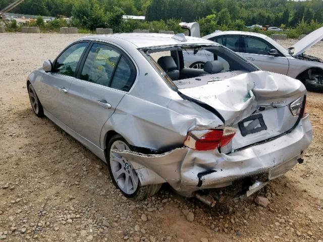 WBAVB33596KS36598 - 2006 BMW 330 I SILVER photo 3