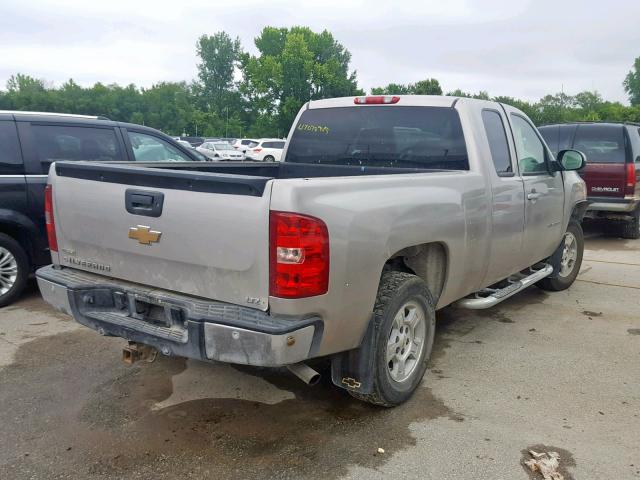 2GCEK190771542221 - 2007 CHEVROLET SILVERADO TAN photo 4