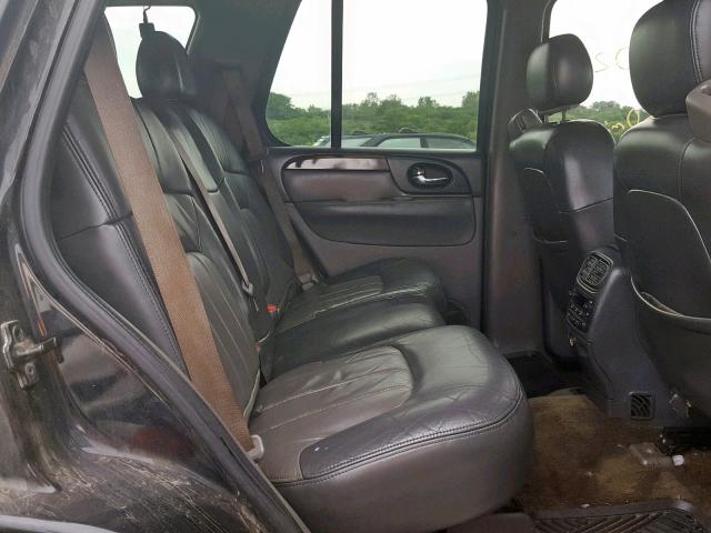 1GKDT13S432110428 - 2003 GMC ENVOY BLACK photo 6