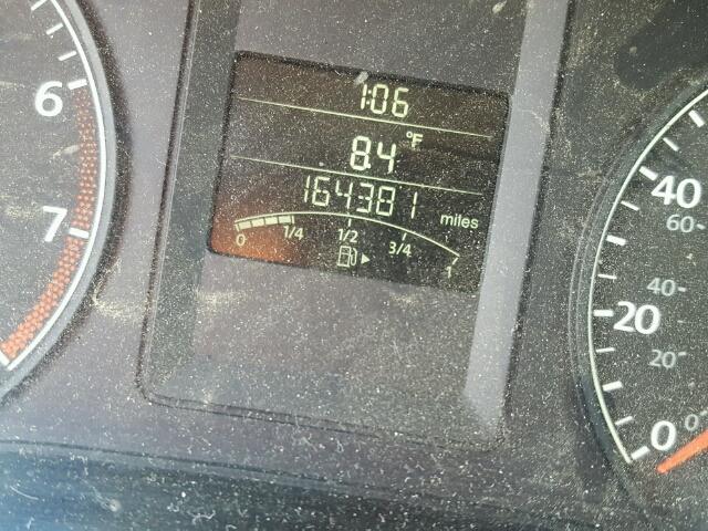 3VW1K7AJ7CM392178 - 2012 VOLKSWAGEN JETTA BASE GRAY photo 8