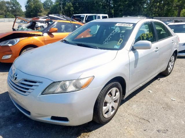 4T1BE46K77U174768 - 2007 TOYOTA CAMRY NEW SILVER photo 2