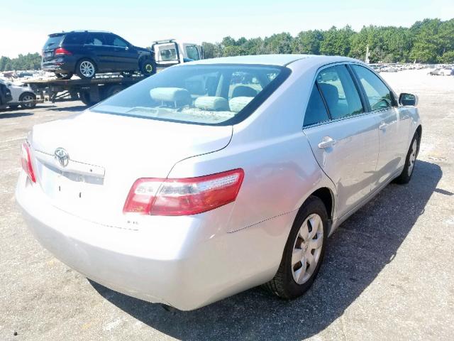 4T1BE46K77U174768 - 2007 TOYOTA CAMRY NEW SILVER photo 4