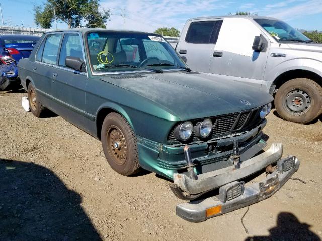 WBADK8307E9272499 - 1984 BMW 528 E AUTO GREEN photo 1